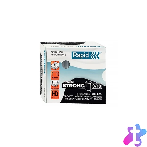 Tűzőkapocs 9/10 horganyzott SuperStrong Rapid