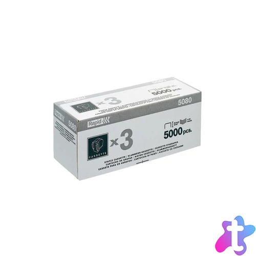 Tűzőkapocs kazetta 3 db/doboz 5080 Rapid