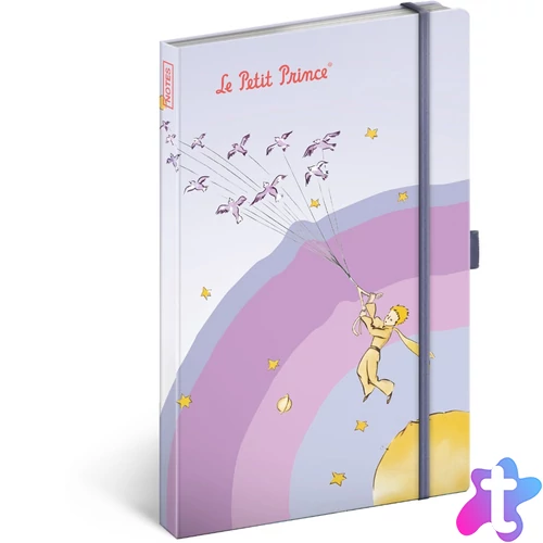 Keménytáblás notesz vonalas 13x21cm, My Planet Realsystem 2022.