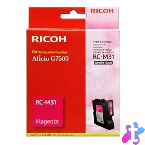 Ricoh  RCM31 tintapatron magenta ORIGINAL leértékelt 