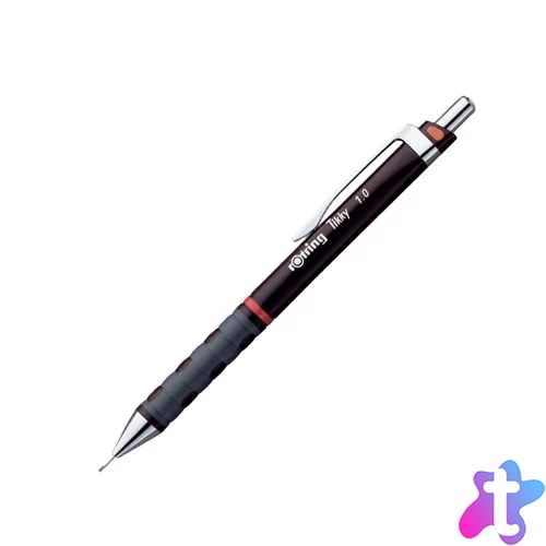 Nyomósirón 1,0mm, bordó test, Rotring Tikky