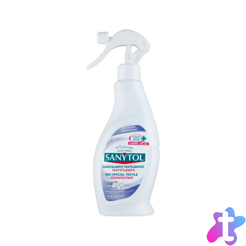 Fertőtlenítő hatású tisztítószer textilre szórófejes 500 ml Sanytol