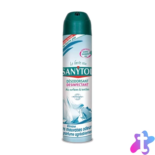 Fertőtlenítő légfrissítő 300 ml aerosol Sanytol Hegyi levegő