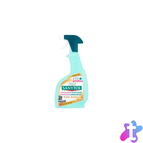 Fertőtlenítő hatású konyhai zsíroldó szórófejes 500 ml Sanytol