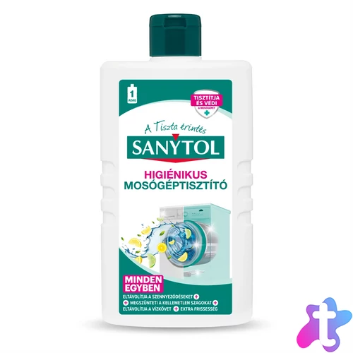 Mosógéptisztító folyadék 250 ml Sanytol