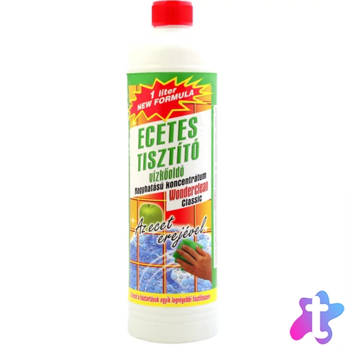 Vízkőoldó 1 liter ecetsavas Wonderclean classic