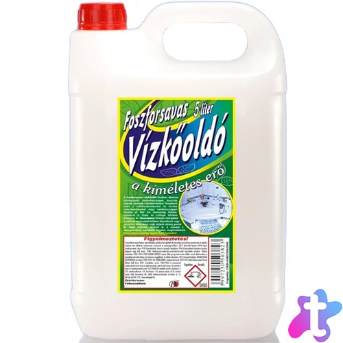 Vízkőoldó 5 liter foszforsavas Satina