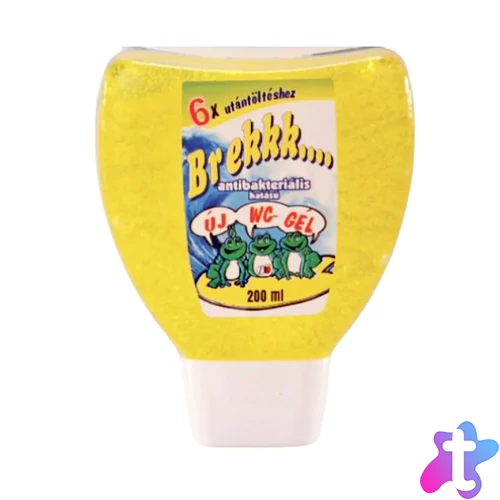 WC illatosító gél utántöltő 200 ml Brekk sárga