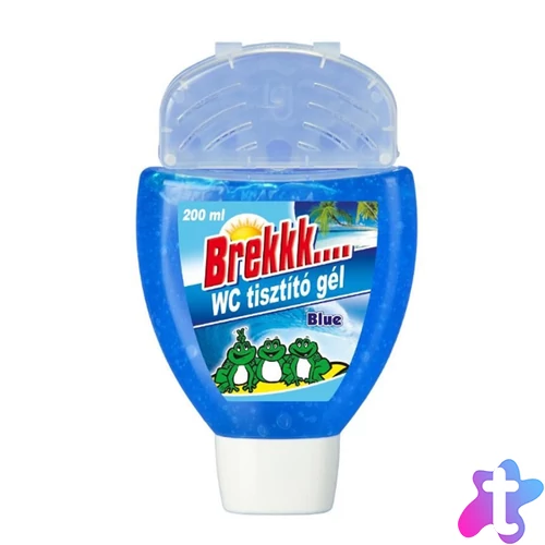WC illatosító gél 200 ml + kosár Brekk kék