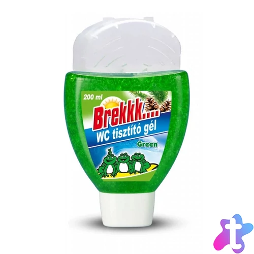 WC illatosító gél 200 ml + kosár Brekk zöld