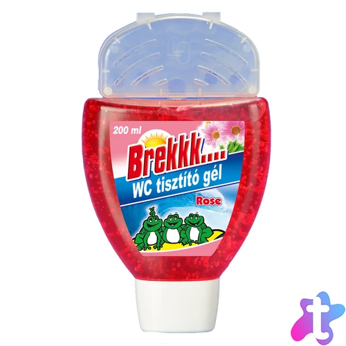 WC illatosító gél 200 ml + kosár Brekk piros