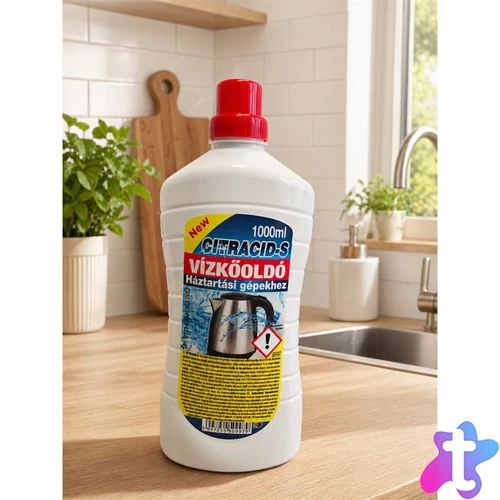 Vízkőoldó háztartási gépekhez 1 liter CITRACID-S