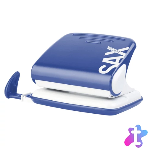 Lyukasztó 20lap Sax design 318 kék