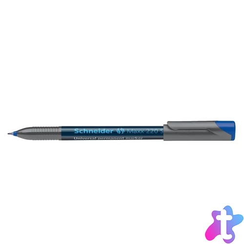 Alkoholos marker OHP 0,4mm tűhegyű Schneider Maxx 220 S kék