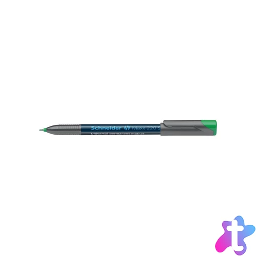 Alkoholos marker OHP 0,4mm tűhegyű Schneider Maxx 220 S zöld