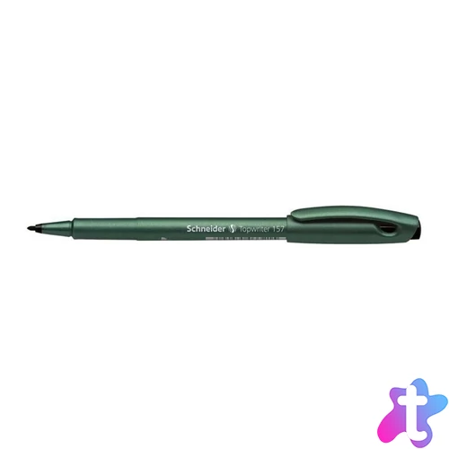 Rostirón, filctoll, 0,8mm, Schneider 157, fekete