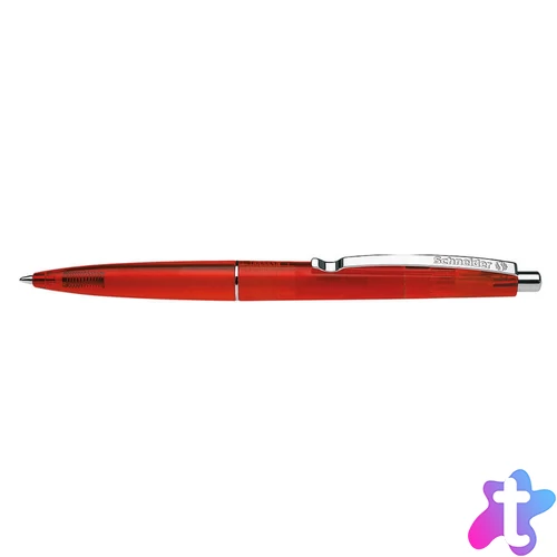 Golyóstoll nyomógombos 0,5mm, Schneider K20 ICY Colours, írásszín piros
