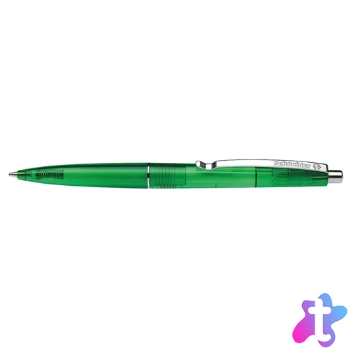 Golyóstoll nyomógombos 0,5mm, Schneider K20 ICY Colours, írásszín zöld