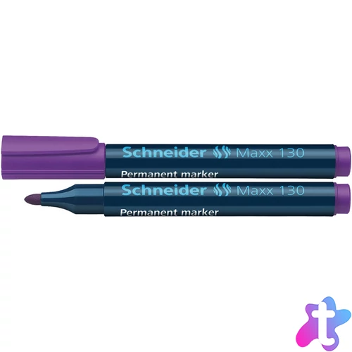 Alkoholos marker 1-3mm, kerek végű Schneider Maxx 130 lila