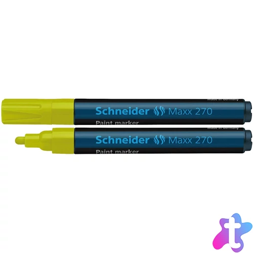 Lakkmarker 1-3mm, Schneider Maxx 270 sárga