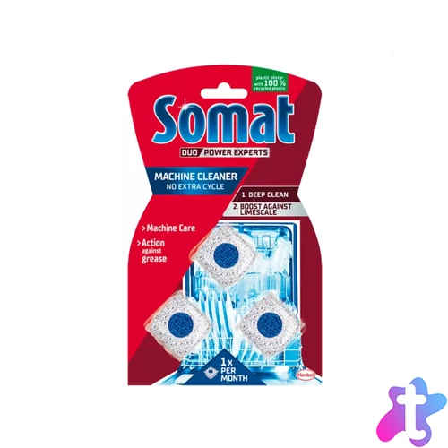 Mosogatógép tisztító tabletta 3 db/csomag Somat