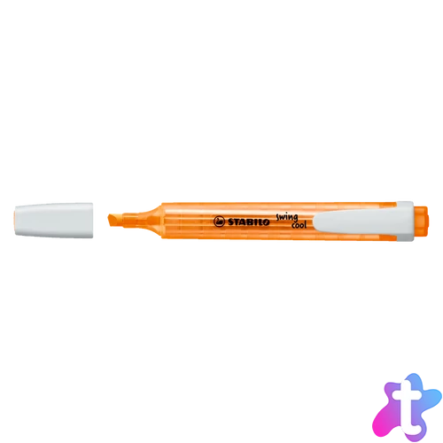 Szövegkiemelő 1-4mm, vágott hegy Stabilo Swing cool 275/54 narancs