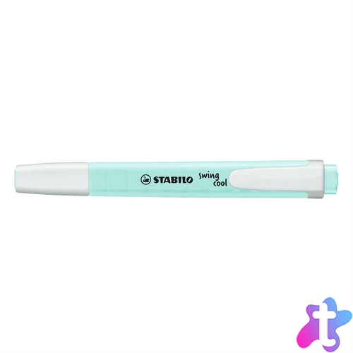 Szövegkiemelő 1-4mm, vágott hegy Stabilo Swing cool pastel 275/113 türkiz