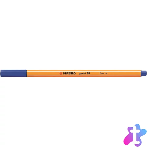 Rostirón, tűfilc 0,4mm, STABILO Point 88 kék