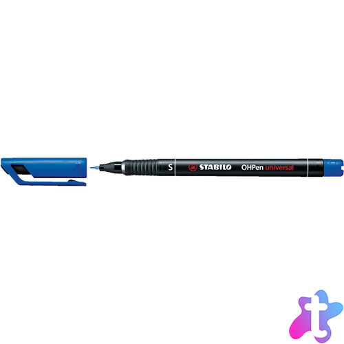 Alkoholos marker 0,4mm, STABILO OHPen S kék