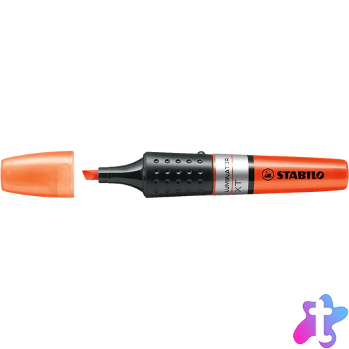 Szövegkiemelő 2-5mm, hengeres test Stabilo Luminator narancs