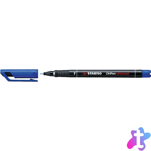 Alkoholos marker 0,7mm, STABILO OHPen F kék