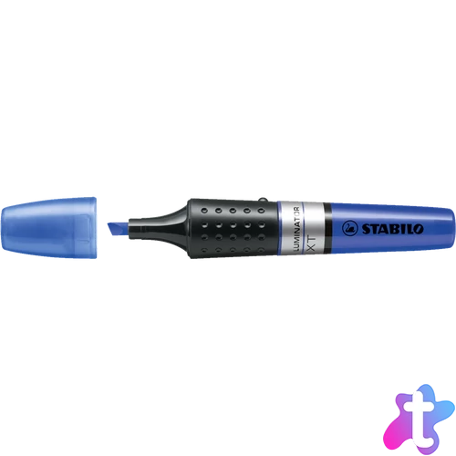 Szövegkiemelő 2-5mm, hengeres test Stabilo Luminator kék
