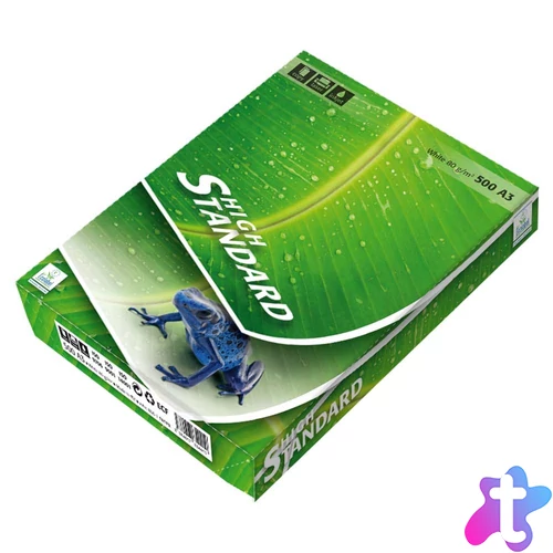 Másolópapír A3, 80g, Standard High 500 ív/csomag,