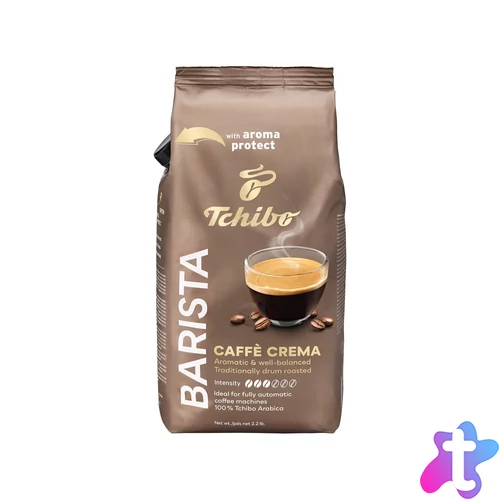 Kávé szemes, 1000g, Tchibo Barista Caffé Crema
