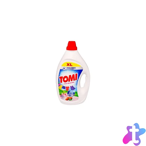 Mosógél 2,25 liter (50 mosás) színes ruhákhoz Tomi Mandulatej