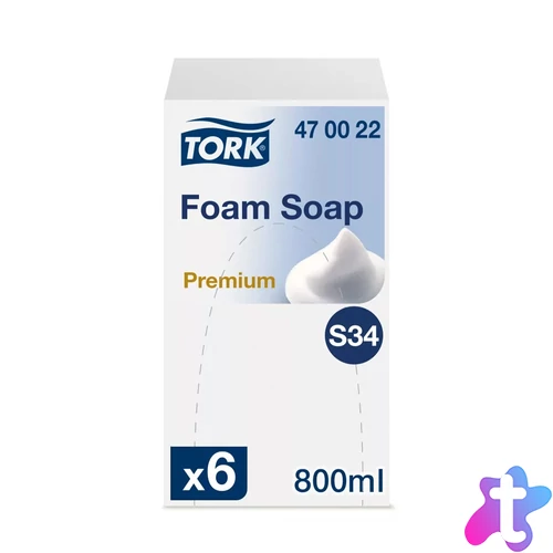 Habszappan 800 ml S34 Tork_470022