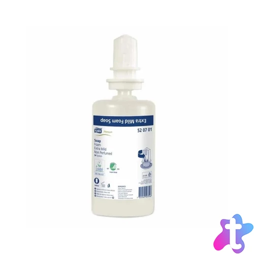 Habszappan utántöltő 1 liter érzékeny bőrre Premium S4 Tork_520701 fehér