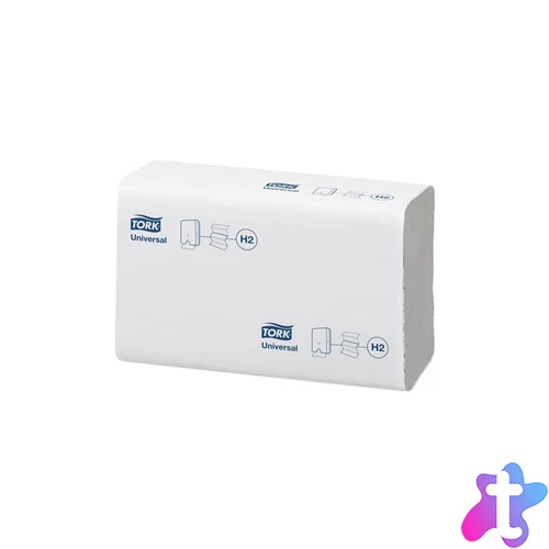 Kéztörlő 2 rétegű Interfold hajtogatású 237 lap/csomag 20 csomag/karton Xpress Multifold H2 Tork_150299 fehér