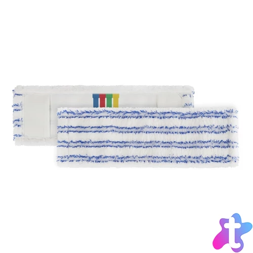 Mophuzat zsebes 50 cm mikroszálas TTS_0000A120B fehér/kék csíkkal