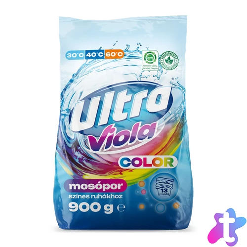 Mosópor 900 g (13 mosás) színes ruhákhoz Ultra Viola color