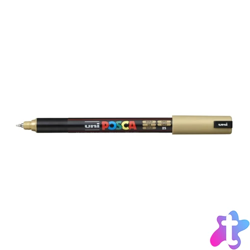 Dekormarker 0,7-1mm, Uni, Posca PC-1MR arany