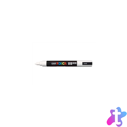 Dekormarker 1,8-2,5mm, Uni Posca PC-5M fehér