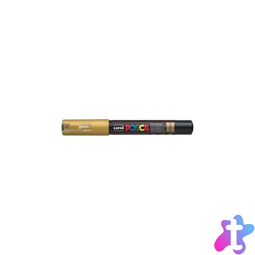 Dekormarker 0,7-1mm, Uni Posca PC-1M arany