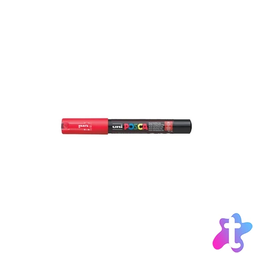 Dekormarker 0,7-1mm, Uni Posca PC-1M piros