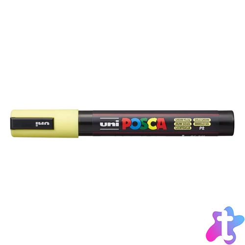 Dekormarker 1,8-2,5mm, Uni Posca PC-5M napsárga