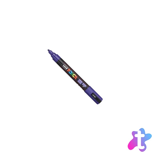 Dekormarker 1,8-2,5mm, Uni Posca PC-5M poroszkék