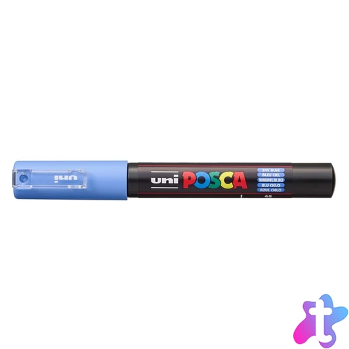 Dekormarker 0,7-1mm, Uni Posca PC-1M égszínkék