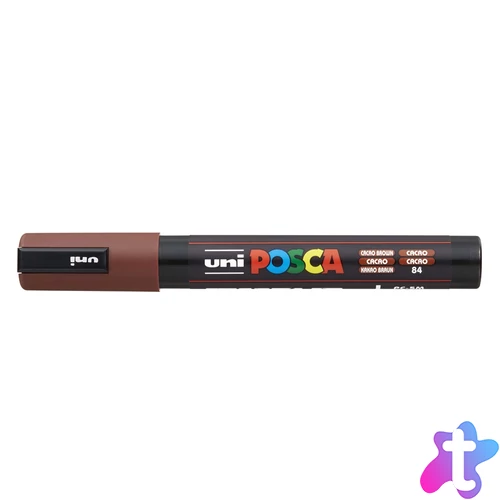 Dekormarker 1,8-2,5mm, Uni Posca PC-5M kakaó