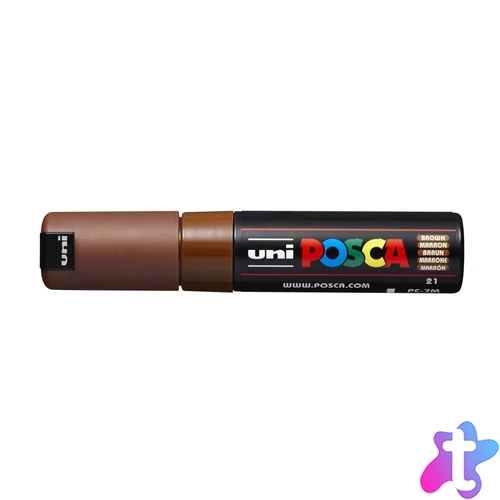Dekormarker 4,5-5,5mm, Uni-Posca PC-7M barna