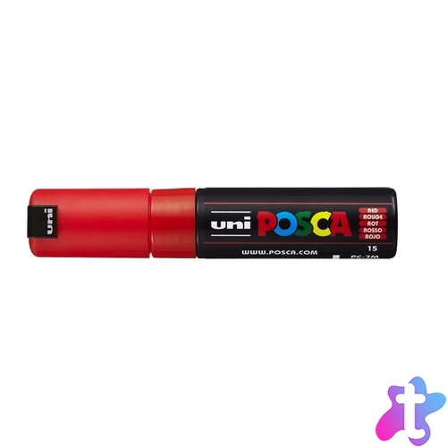 Dekormarker 4,5-5,5mm, Uni-Posca PC-7M piros